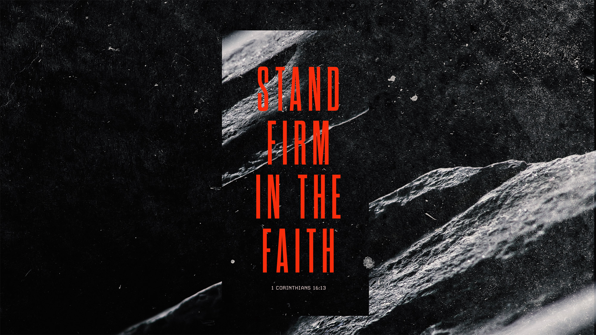 Stand Firm in the Faith